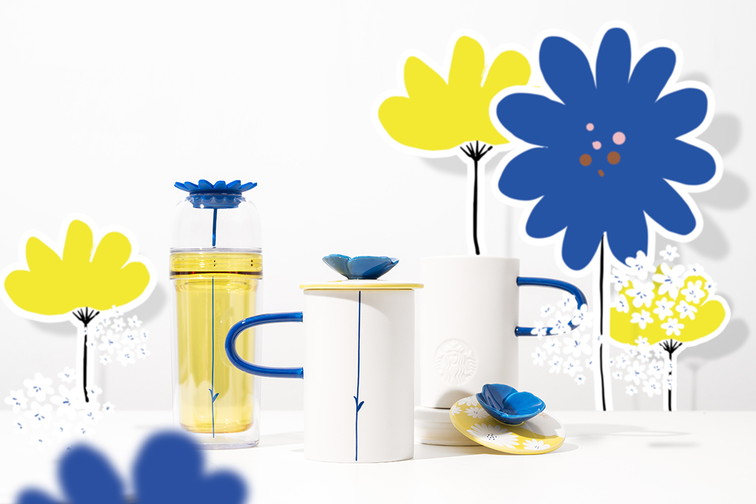 Summertime Florals Starbucks