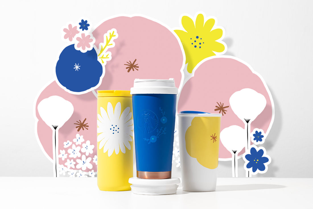 Summertime Florals Starbucks