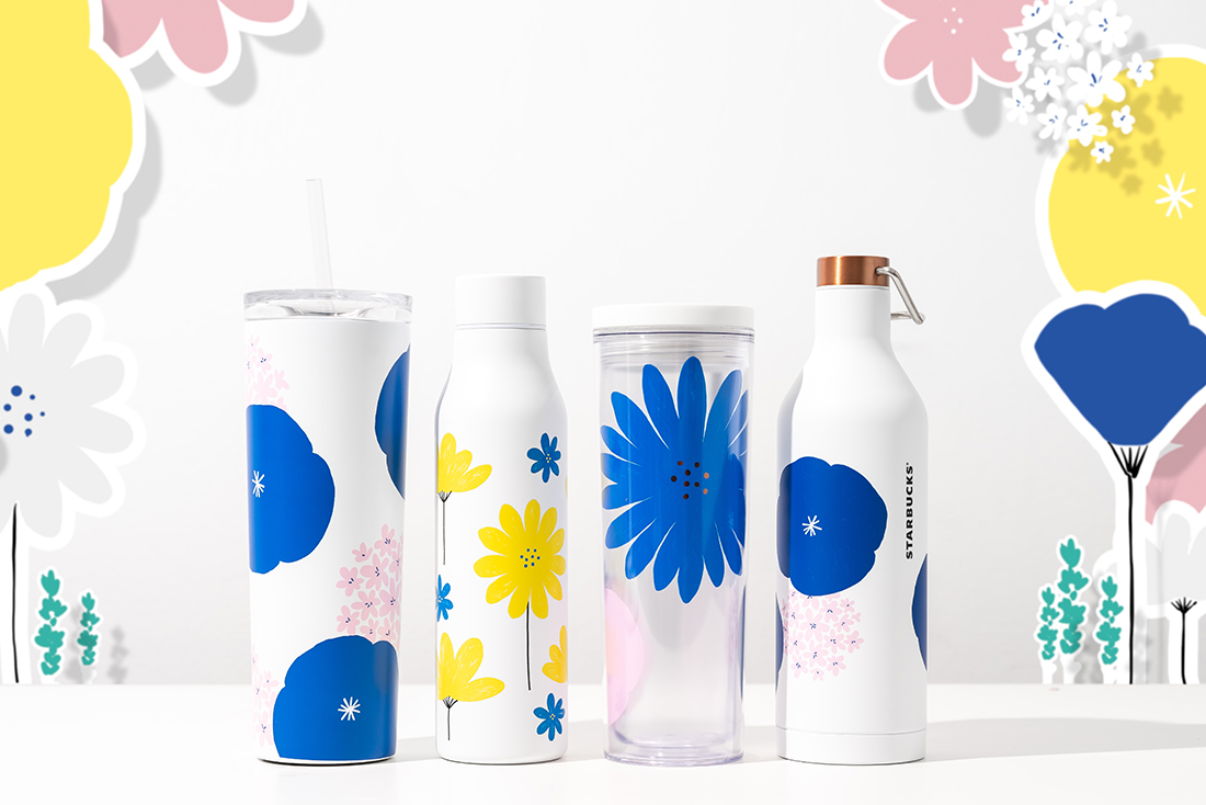 Summertime Florals Starbucks