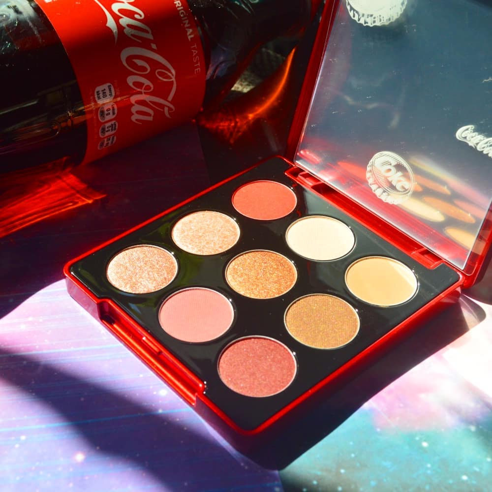 The Face Shop Coca Cola eyeshadow palette Singapore 50% Off Sale