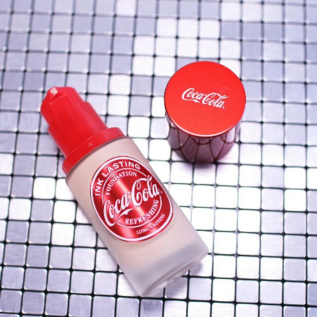 The Face Shop Coca Cola Ink Lasting Foundation Slim Fit Singapore 50% Off Sale