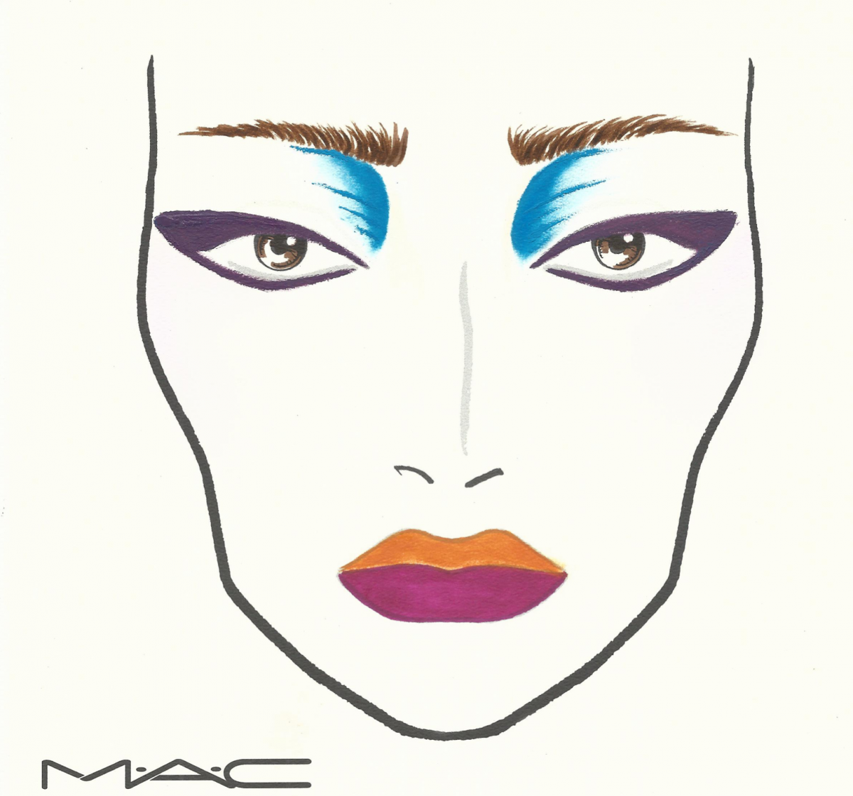 Trend makeup look by makeup artist Romero Jennings