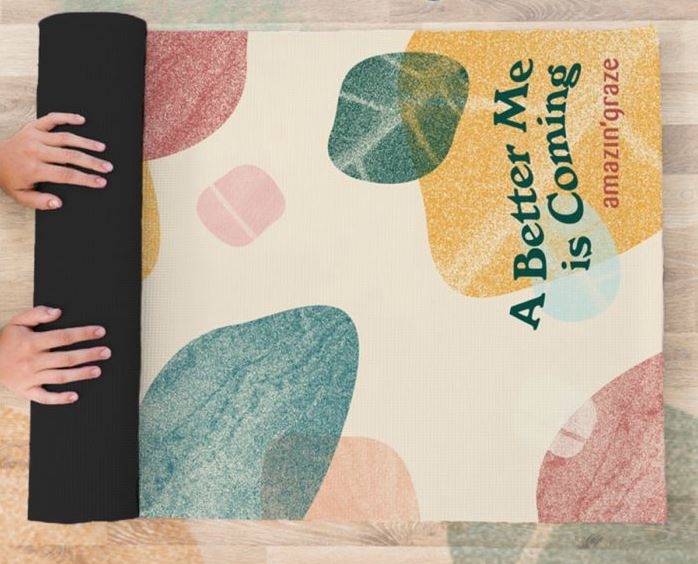 Pretty yoga exercise mats Singapore