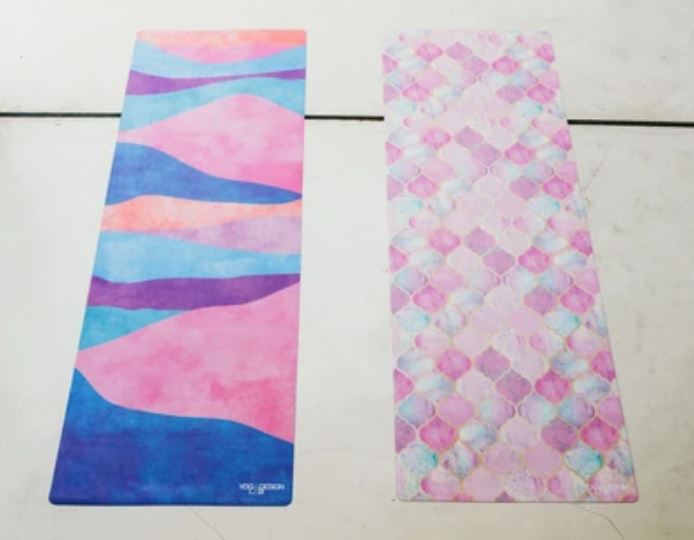 Pretty yoga exercise mats Singapore