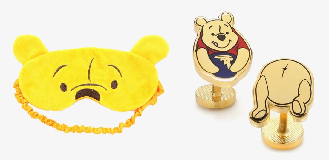 Winnie The Pooh cufflinks sleep mask Singapore