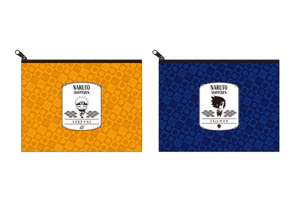 pouches at Naruto-themed room Hokage's Villa