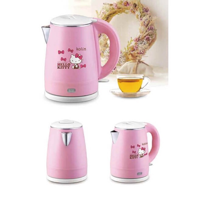 pink Hello Kitty electric kettle
