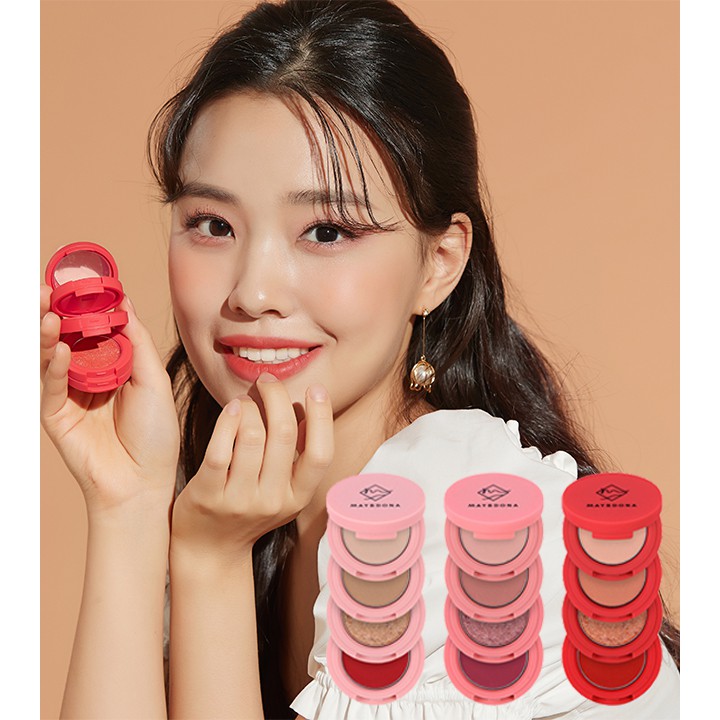 MAYBDONA I'm Falling All-In-One Multi Kit for eyes cheeks and lips