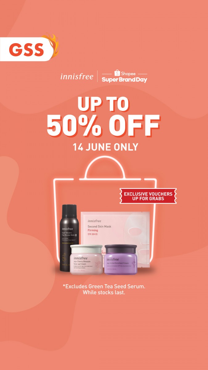 innisfree x shopee upcoming sales