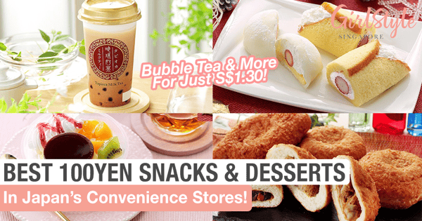 Top 10 Best 100 Yen Snacks & Desserts In Japan's Convenience Stores
