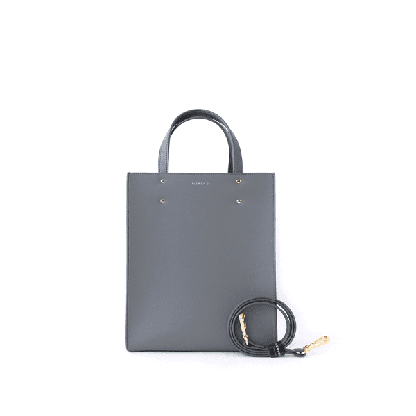 FIBRENO tote bag in grey