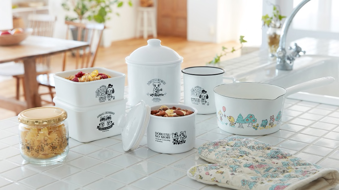 Animal Crossing kitchenware