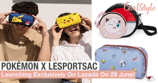 New Adorable Pokémon X LeSportsac Collection Available Exclusively On Lazada On 29 June