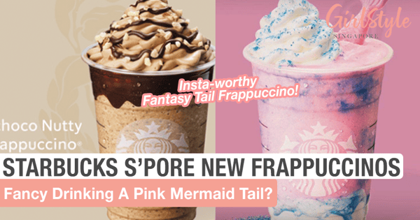 Starbucks S'pore Launches Insta-Worthy Pastel Fantasy Tail Frappuccino