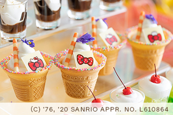 Hilton Osaka Hello Kitty & My Melody buffet cheesecake