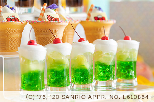 Hilton Osaka Hello Kitty & My Melody buffet pina colada