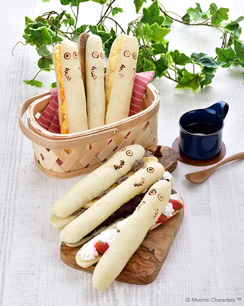 Moomin Café Hattifattener long bread rolls
