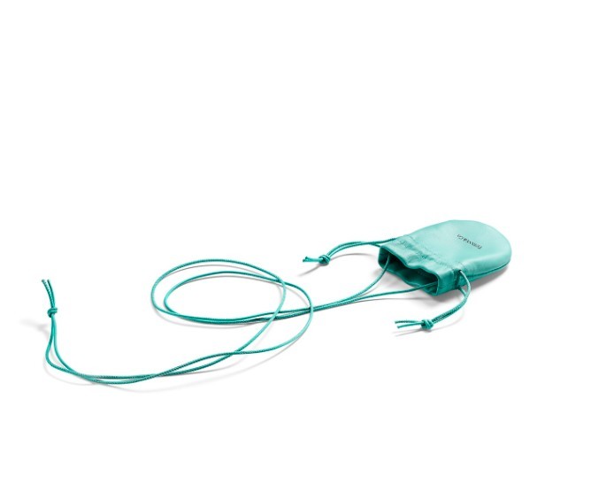 Tiffany & Co. mini drawstring pouch