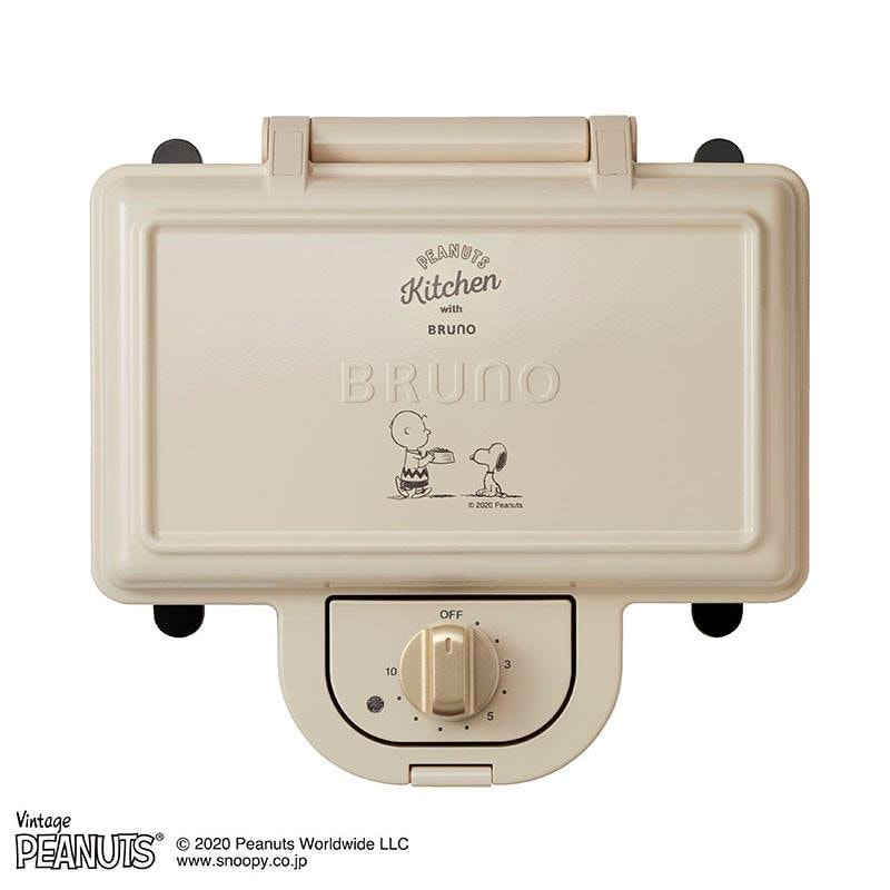 closed top view of SNOOPY x BRUNO Double Hot sand Maker
