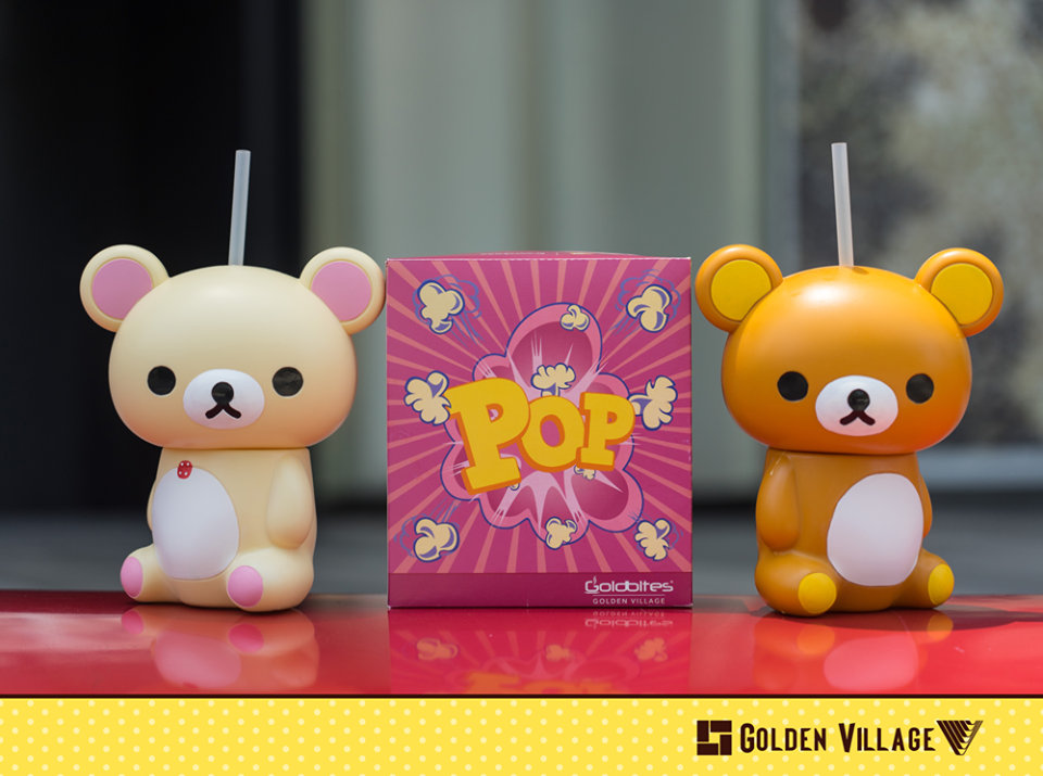 Golden Village Singapore Rilakkuma tumblers