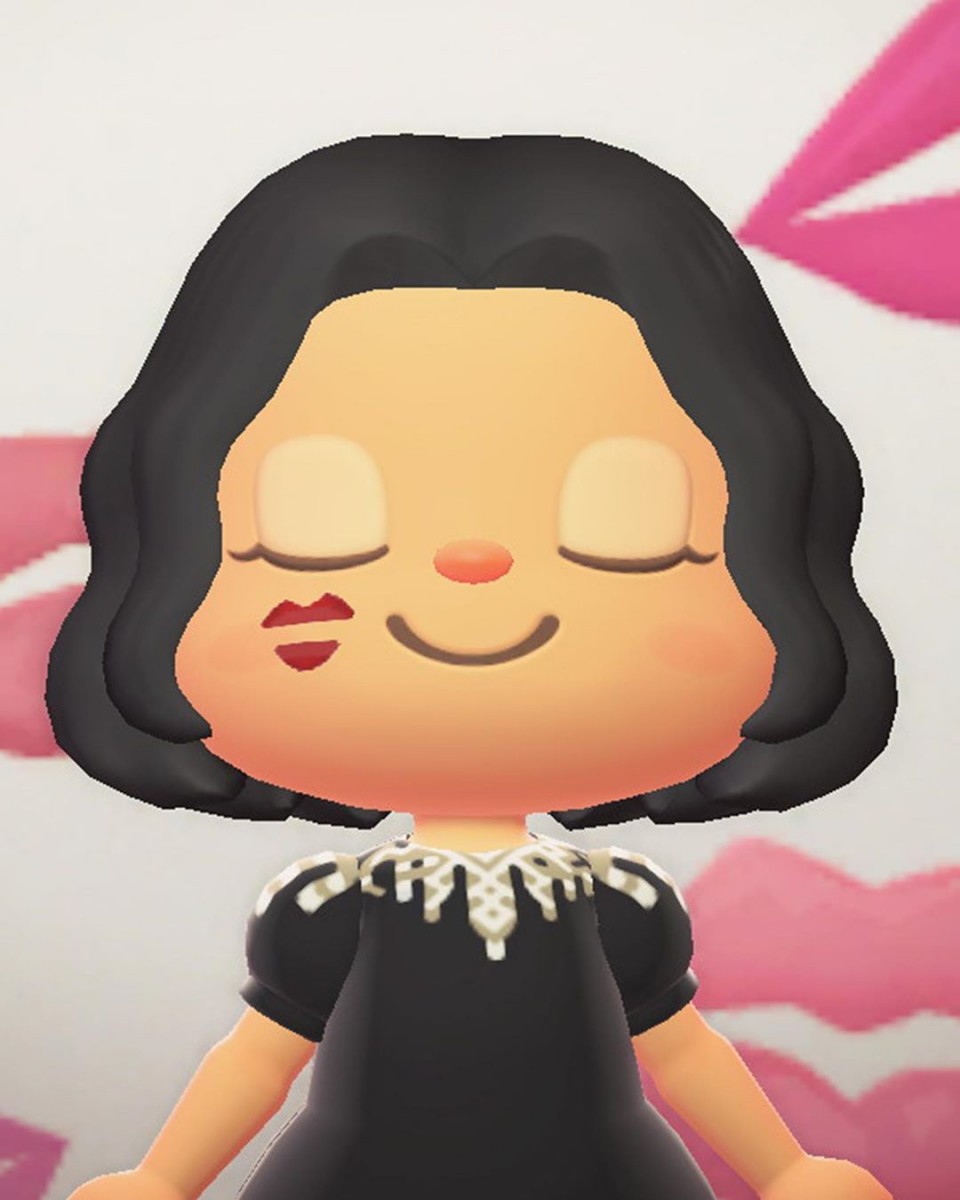 Givenchy lipstick in Animal Crossing