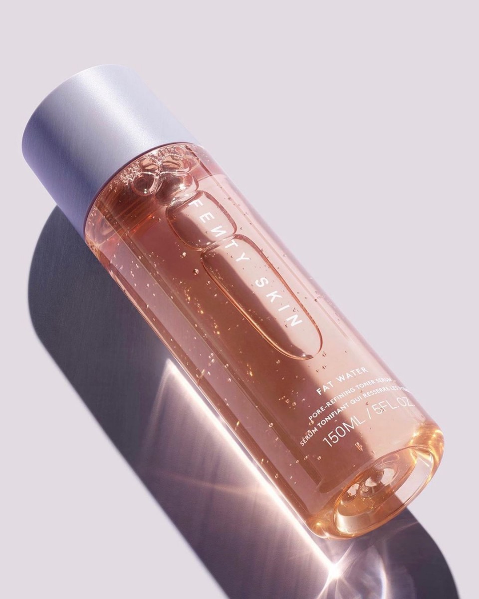Fenty Skin toner and serum