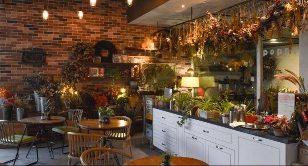 seating area at Wildseed Café @ The Summerhouse