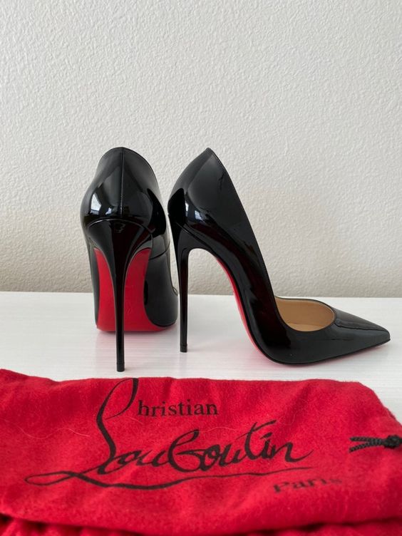Christian Louboutin black heels