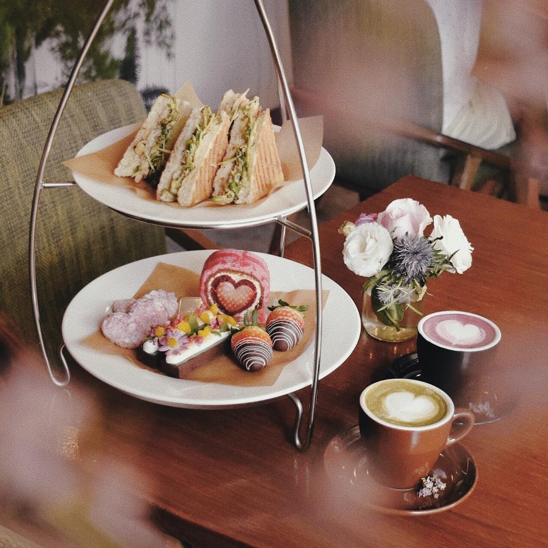 afternoon tea at Wildseed Café @ The Summerhouse