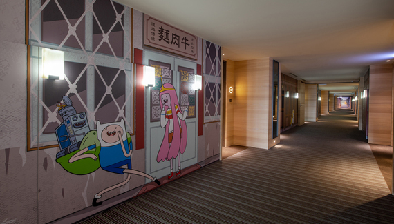 Adventure Time lift area