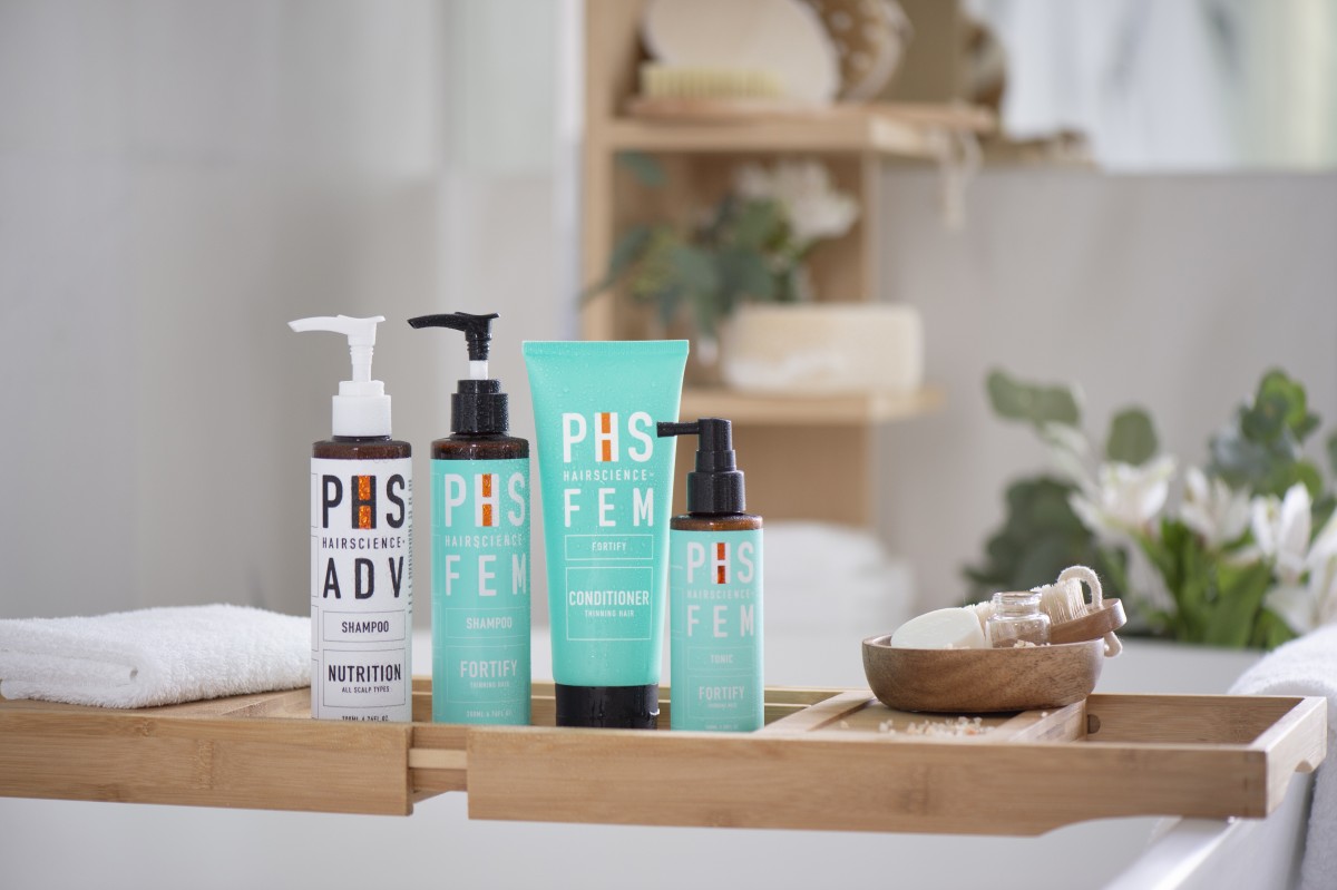 PHS Hairscience products