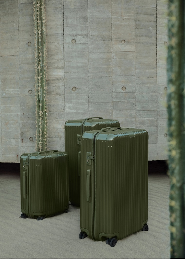 RIMOWA Cactus luggage in three different sizes