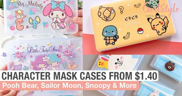 9 Character-Themed Mask Storage Cases In Singapore To Keep Your Mask Clean While You Eat