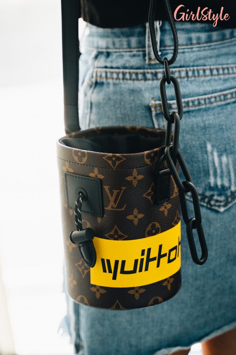 Louis Vuitton Chalk Nano bag
