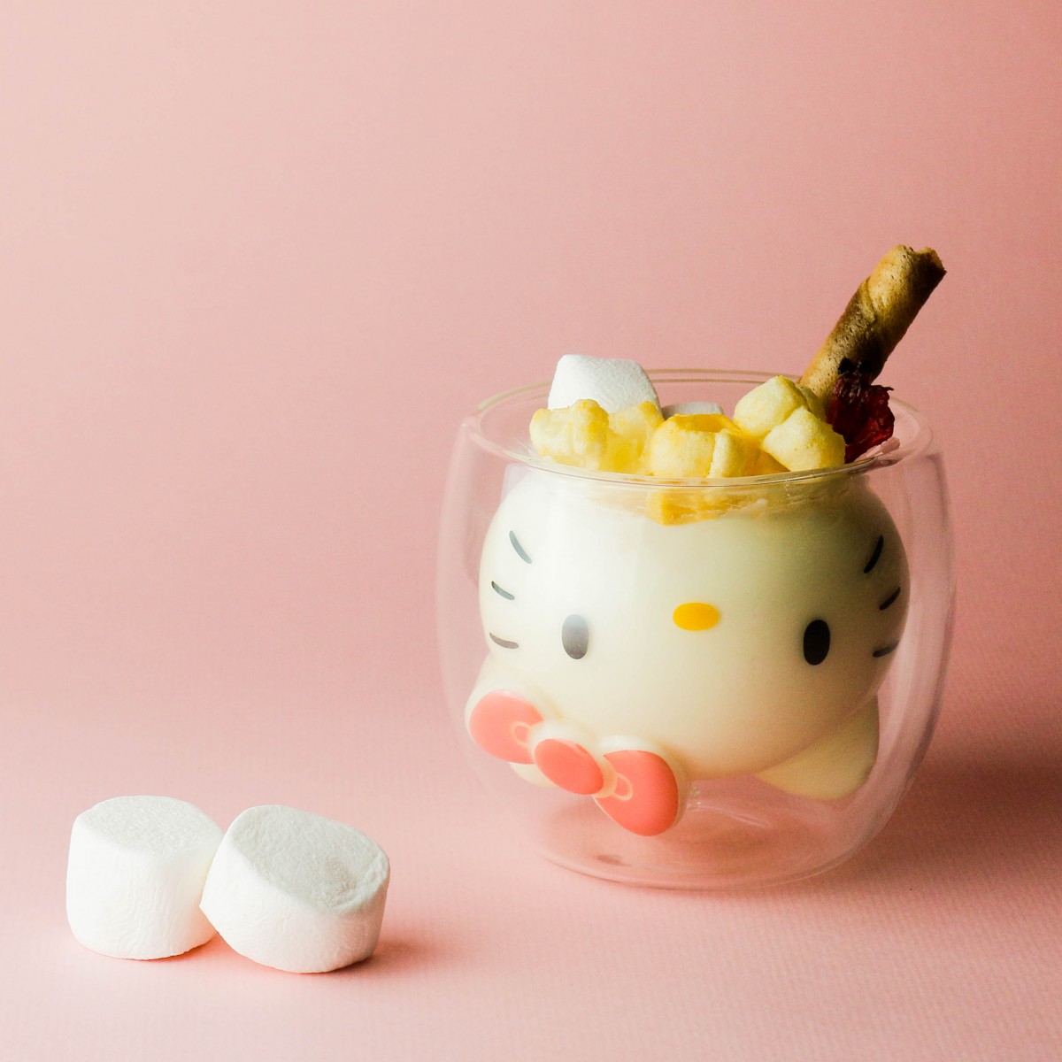Goodglas Hello Kitty glass pink