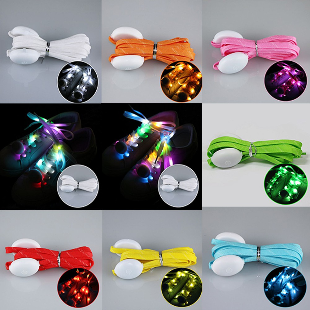 LED light up glow in the dark shoelace Singapore