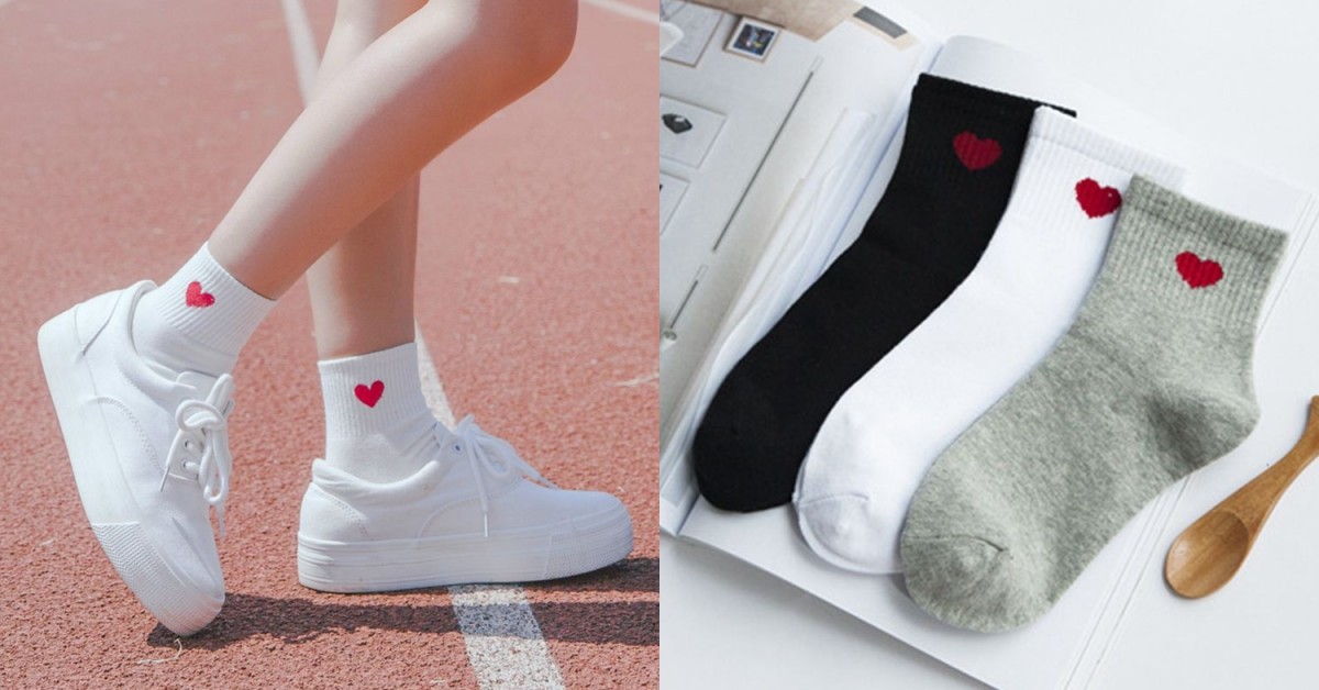 Heart socks Singapore