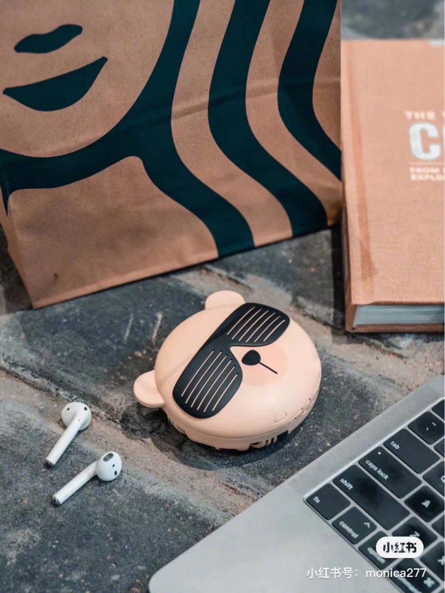 Black Bearista portable fan
