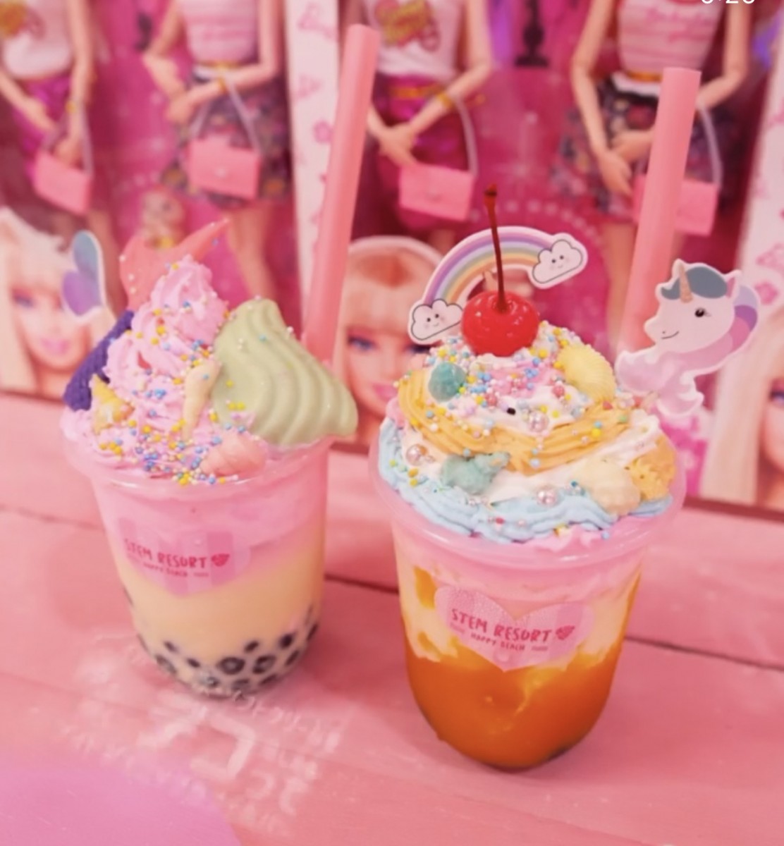 cute drinks in STEM RESORT cafe & restaurant