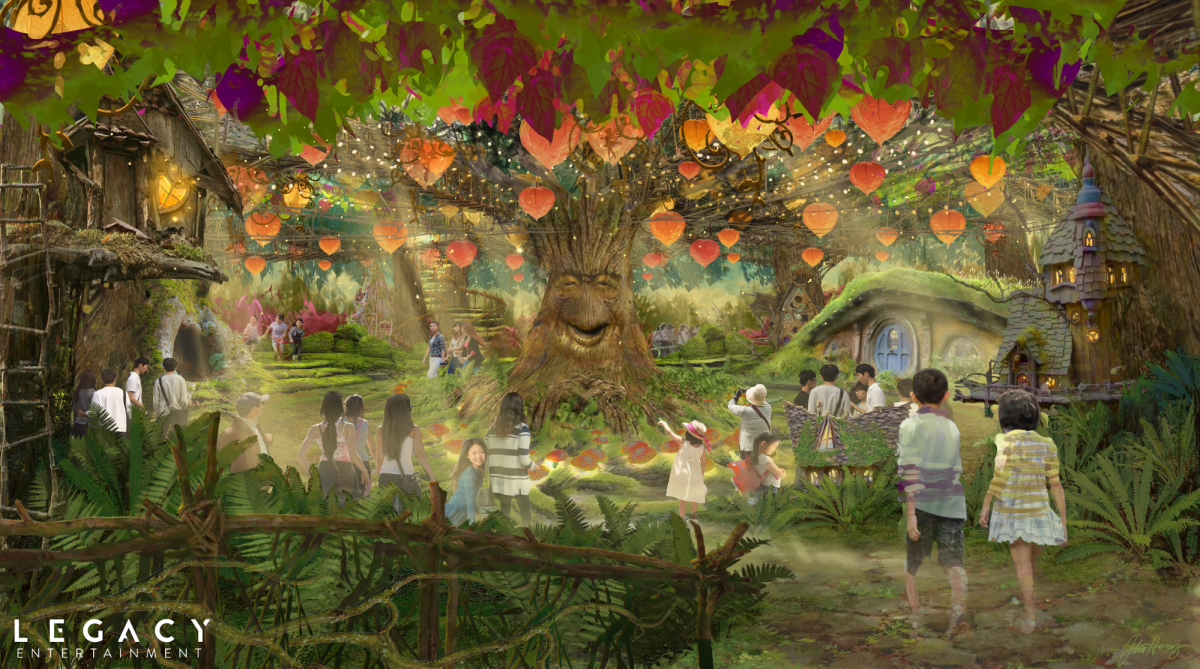 Lotte's Magic Forest theme park Korea Busan