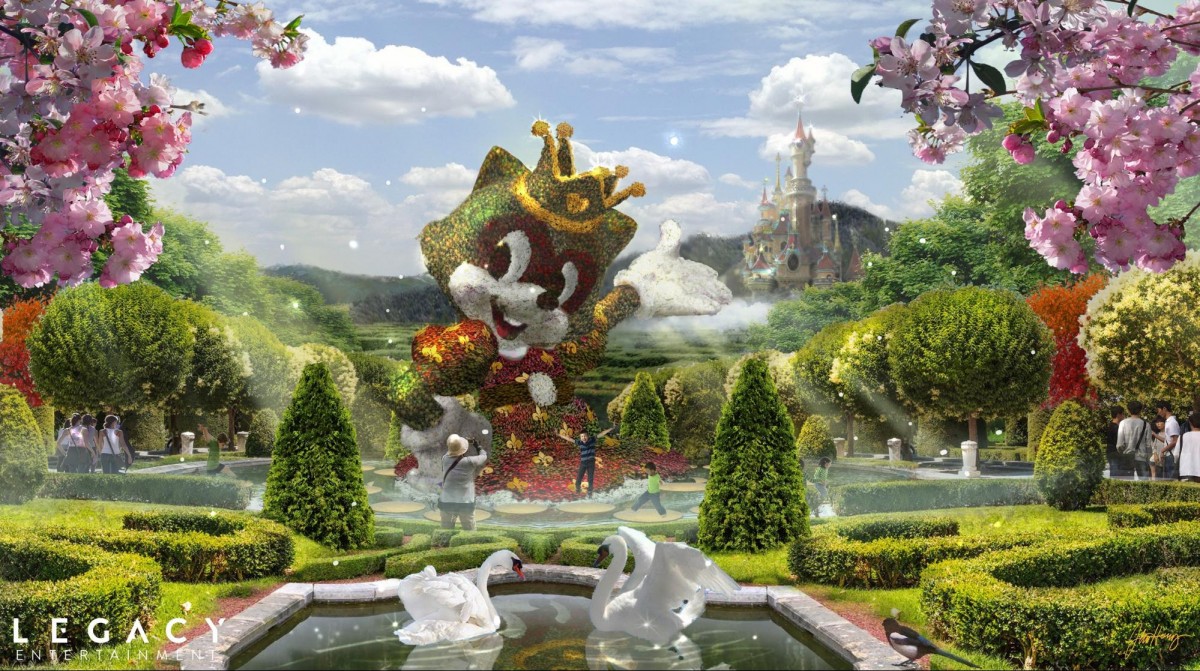 Lotte's Magic Forest theme park Korea Busan