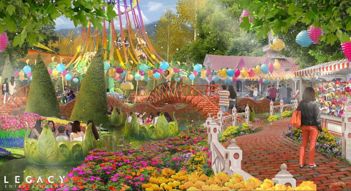Lotte's Magic Forest theme park Korea Busan