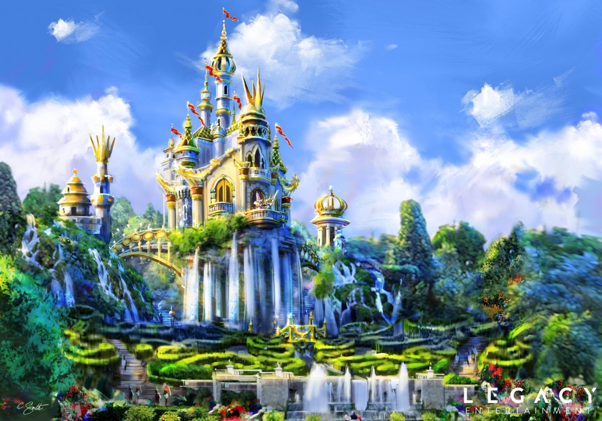 Lotte's Magic Forest theme park Korea Busan