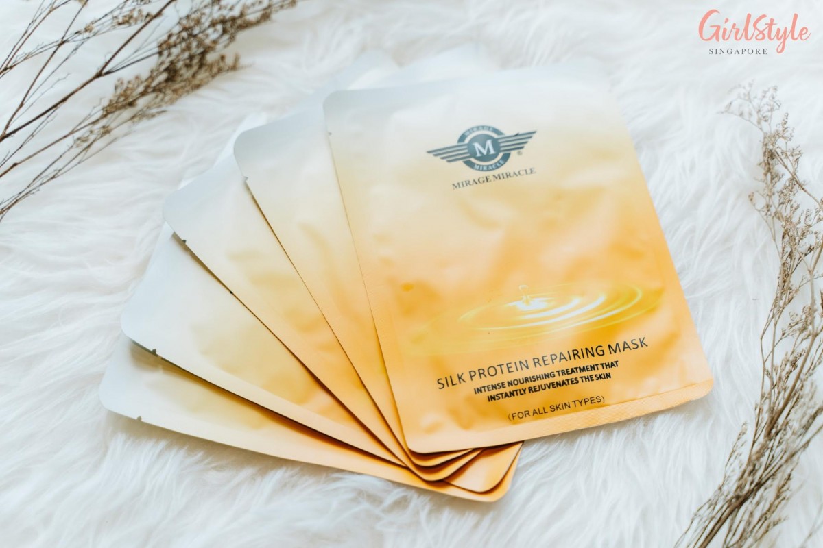 Mirage Miracle Singapore Silk Protein Repairing Mask review