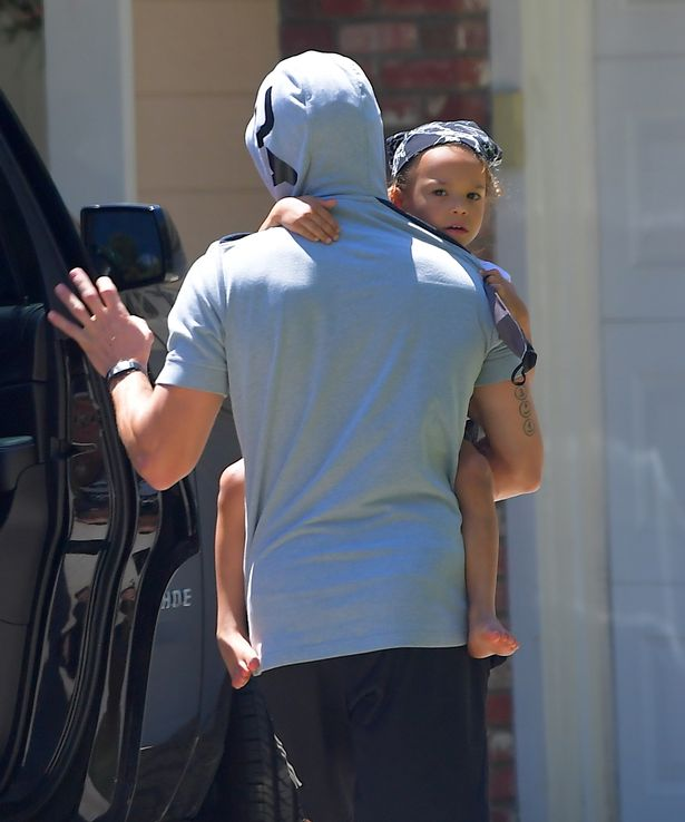 Naya Rivera ex husband Ryan Dorsey with son Josey
