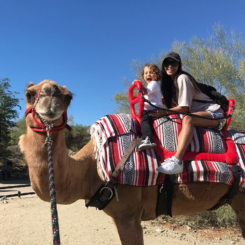 Naya Rivera with son