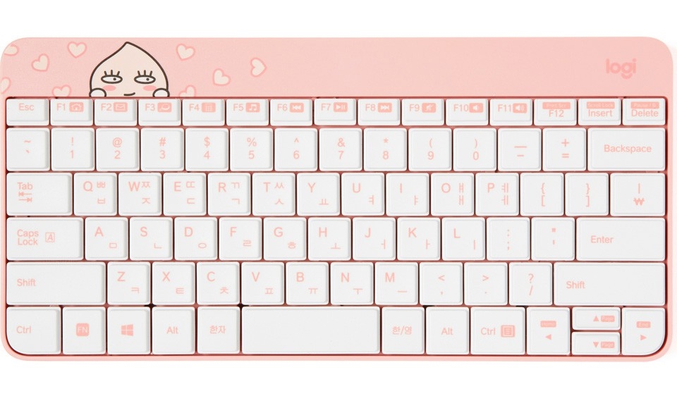 Logitech KAKAO FRIENDS Apeach pink keyboard Singapore