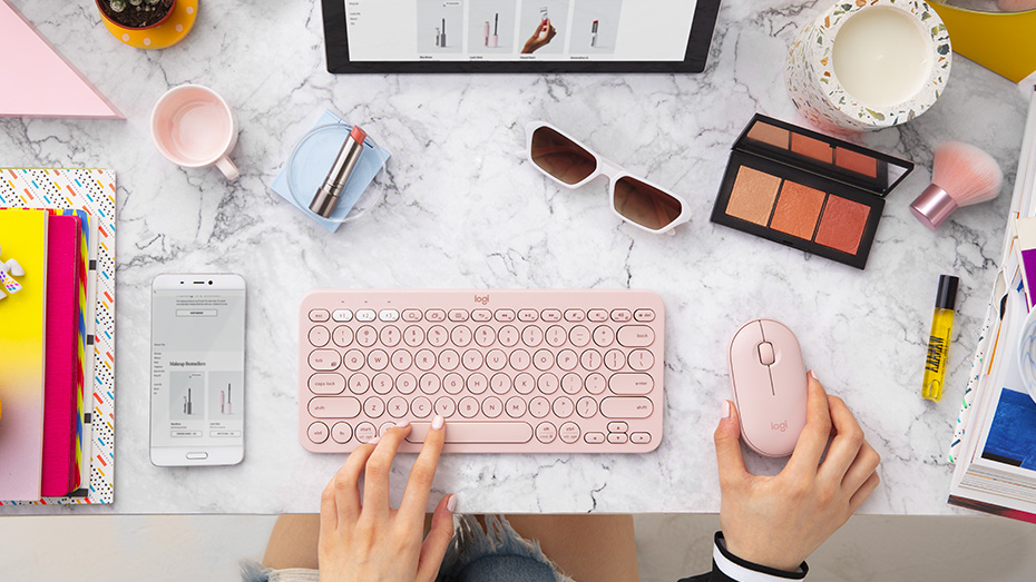 Logitech K380 keyboard pink Singapore
