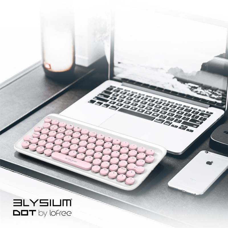 Elysium Dot mechanical keyboard pink Singapore