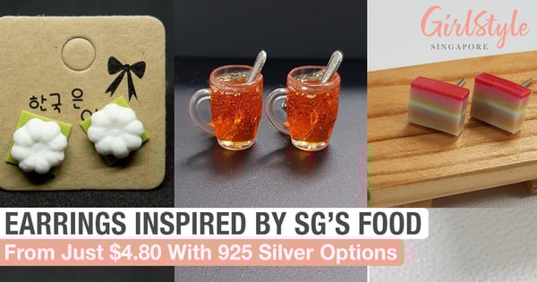7 Quirky Handmade Earrings Inspired By Singapore’s Local Food & Snacks From Just $4.80